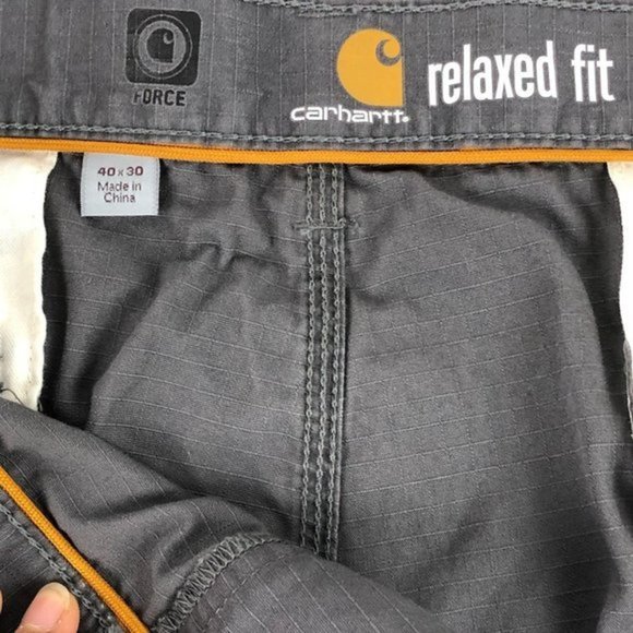 Carhartt Men’s Relaxed Fit Cotton Carpenter Pants - Picture 8 of 10